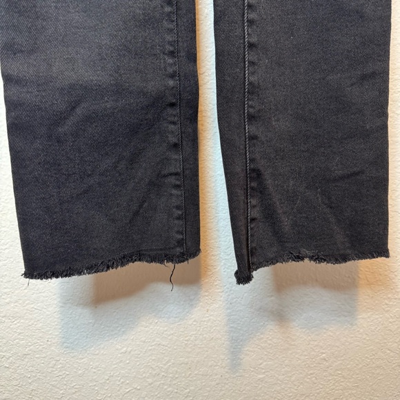 Madewell Black Cali Demi Boot Cut Jeans Size 27 - Picture 3 of 7